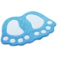 thumbnail image 2 of Cute Foot Pads Soft Microfiber Bathroom Rug Non Slip Doormat Cute Large Doormat Absorbent Carpet for Bedroom Kitchen Carpet, 2 of 6