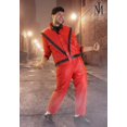 thumbnail image 2 of Plus Size Premium Michael Jackson Thriller Costume | Celebrity Costumes, 2 of 6