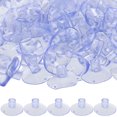 thumbnail image 1 of Shisuyan 100 Pcs Ventouses Transparentes pour Mât de Drapeau Petites Ventouses Ventouses de Table, 1 of 9