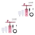 thumbnail image 2 of maskred Lightweight Airbrush Air Compressor Kit Set Precise Spray Painting Portable Pink 1.49x5.1x5.7 Inch 2Set, 2 of 6