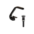 DROP Bath and Kitchen DR091469 Bathroom Sink Faucet with Square shape ...