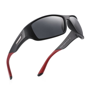 PUKCLAR Polarized Sports Sunglasses for Men Women Sunglasses Unbreakable Frame