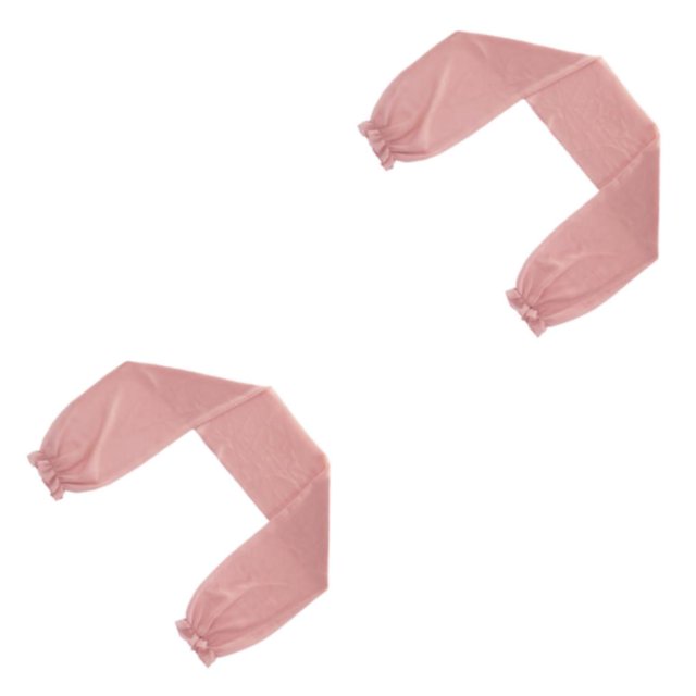 kurtrusly Boléro en Chiffon à Manches Longues Tendance pour Femmes Rose 2ensemble