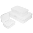 thumbnail image 3 of 28 Pcs Boîtes de Rangement en Plastique Transparent pour Perles Boîtes de Rangement Vides avec Couvercle à Charnière, 3 of 8