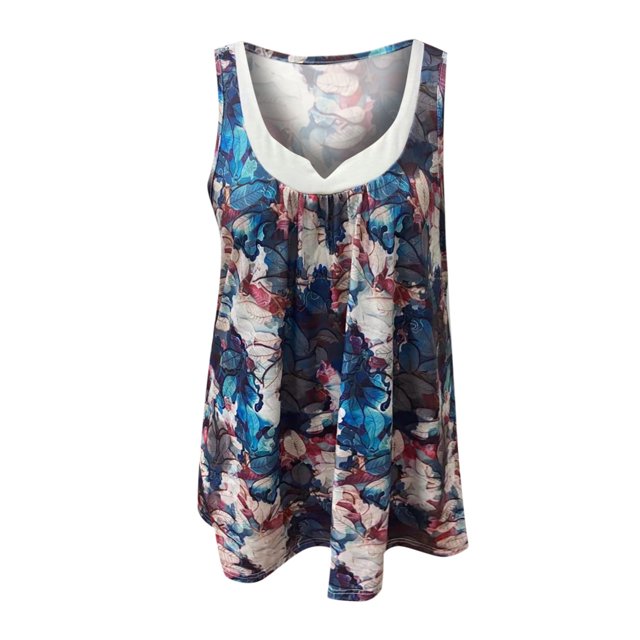 Women's Personalized Printing Tops Sling Strap Vest Tops