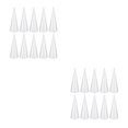 thumbnail image 2 of Wweixi Handcrafted Colored Painting DIY Craft Kit Styrofoam for All 75-84 inch Sizes White 7.87 Inch 2Set, 2 of 6