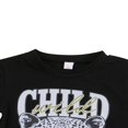 thumbnail image 4 of Summer Little Boys Outfits Set Leopard Printing  Collar Short Sleeve Tops Shorts, 4 of 6