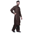 thumbnail image 4 of Atasi Pathani Kurta Pyjama Wedding Kurta Pajama For Boys Summer Clothing, 4 of 5