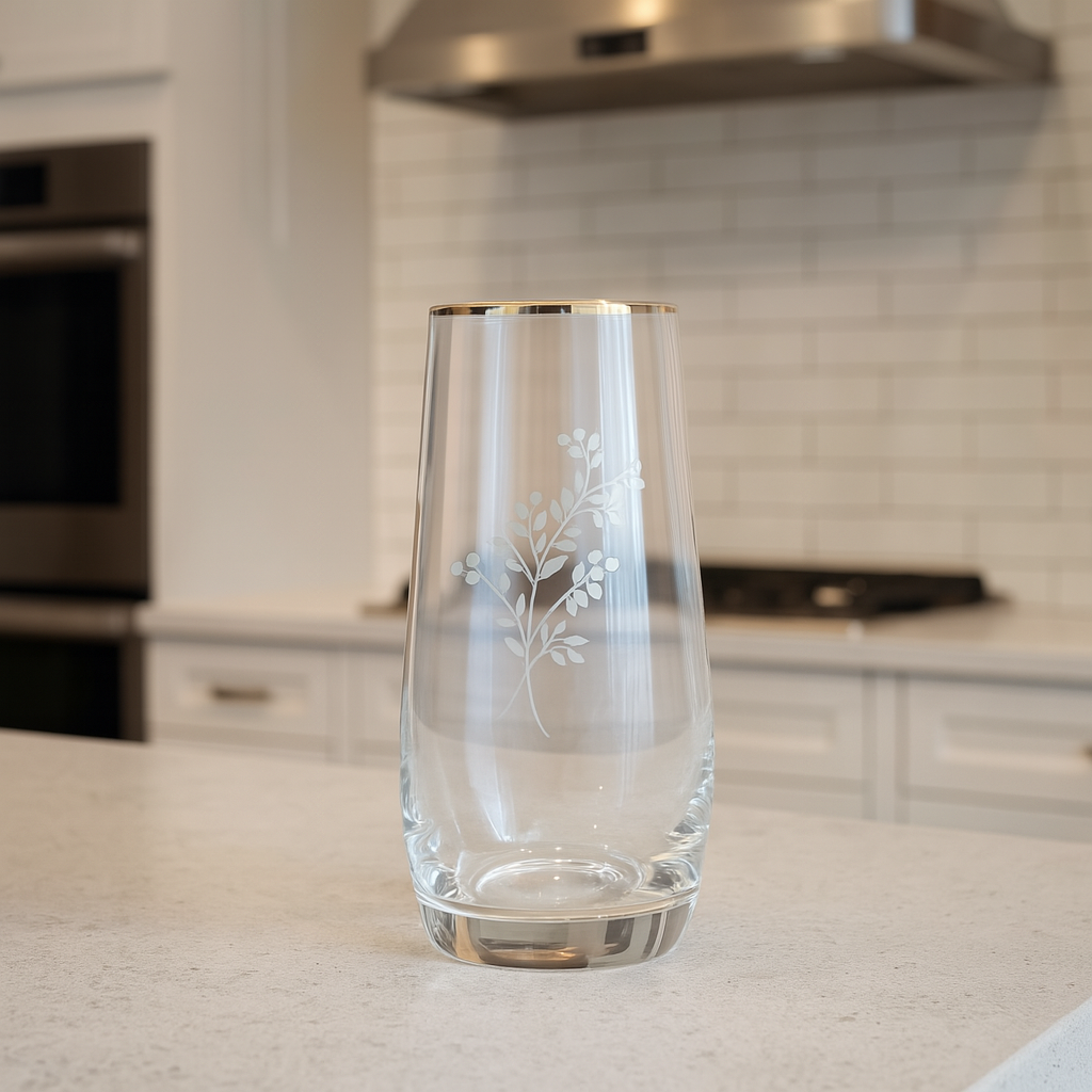 Temps de vacances WW Berry verre de champagne sans tige, 11oz, 1 pièce