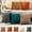 Multicolor a19001, variant on Cagogo under $5 Velvet Pleated Pillowcase, Solid Color Velvet Pillowcase, Quilted Sofa Cushion Cover, Headboard Back Support Pillow, Office Lumbar Cushion, Waist Protection Comfort