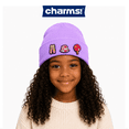 thumbnail image 4 of Kids Winter Beanies with Fun Mix&Match Swap Charms, 4 of 6