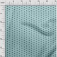thumbnail image 3 of oneOone Tissu Viscose Chiffon Bleu Clair Rétro Minimal Matériel de Robe Imprimé Tissu au Mètre 42 Pouces de Large, 3 of 5