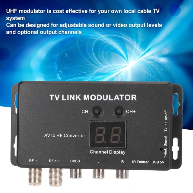 Modulateur UHF, Modulateur UHF Lien TV Modulateur de Lien TV un Modulateur de Lien Vto RFTV Savoir-Faire Supérieur