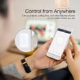 thumbnail image 3 of Wi-Fi Smart Switch Light Switch Voice Control, Remote Control, RF433, Touch Control Compatible with Alexa Google Home Schedule, Timer, Countdown No Neutral & Hub Required, 3 of 8