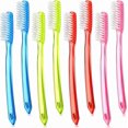 thumbnail image 2 of Zopeal Extra Hard Toothbrush 8 Pack Large Head Firm Bristle Adult Toothbrush, 2 of 5