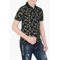 thumbnail image 1 of BOYS POLO SHIRT KNIT YELLOW INDIGO, 1 of 5