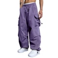 thumbnail image 3 of Pantalon Cargo pour Hommes Coupe Décontractée Pantalon de Randonnée Tactique pour Hommes avec Multiples Poches Décontracté Extérieur Travail Jogger Pantalon Cargo, 3 of 9