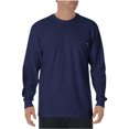 thumbnail image 1 of Dickies T-Shirt à Manches Longues pour Homme, Col Ras du Cou, Épais, L, Bleu Foncé, 1 of 1