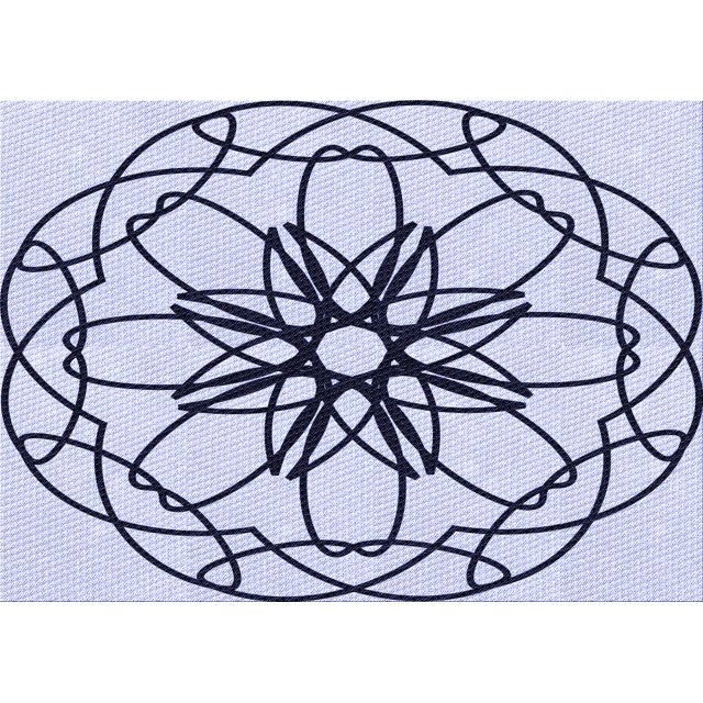 Ahgly Tapis Rectangulaire Lavable en Machine Intérieur Lavande Bleu, 3 Pieds x 5 Pieds