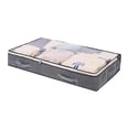 thumbnail image 1 of Organisateur de Rangement pour Textiles de Maison pour Couettes et Couvertures – Sacs de Rangement Pliables sous le Lit avec Fenêtre Transparente Poignées Renforcées Contenants Non Tissés à Fermeture Éclair Grande Capacité 1 Paquet, 1 of 8