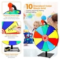thumbnail image 4 of LNGOOR Roue de Prix Bricolage Roue Rotative Interactive avec Gomme de Tableau et Stylo Roulette de Table Effaçable pour Maison Salon Professionnel Carnaval Fête, 4 of 10