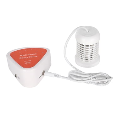 Machine de Bain de Pieds, Machine de Détoxification Ionique, Légère Belle Confortable pour Améliorer la Mémoire Soulager la Douleur Améliorer le Sommeil Réduire le Stress Prise US 110-240v