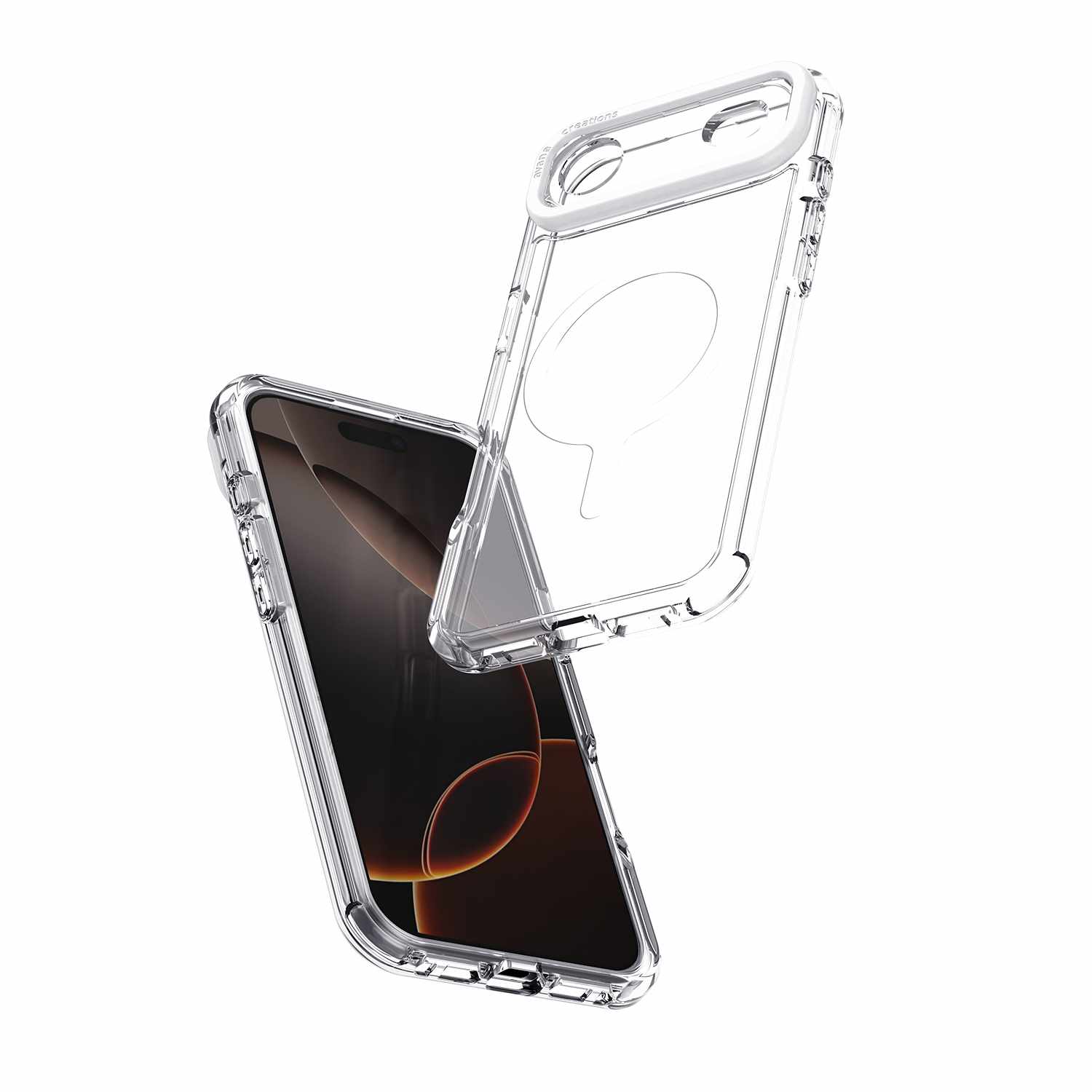 Avana Étui Ice MagSafe Clear pour iPhone 18 Pro Max/17 Pro Max