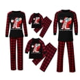 thumbnail image 3 of Pyjama Garçons Pyjama Lettre Filles Pyjama Coton Biologique Pyjama Enfants de Noël, 3 of 5