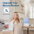 thumbnail image 4 of Levoit Humidifier for Bedroom Large Room, 3L Cool Mist Top Fill Quiet Humidifier, PERFECT FOR BABIES, 360° Nozzle, Blue (Dual 150), 4 of 5