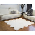 thumbnail image 2 of H-LUXE Gordon Faux Sheepskin Rug, 2 of 3