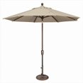thumbnail image 1 of SimplyShade 9 ft. Octagon Push Button Tilt Market Umbrella  Antique Beige, 1 of 2