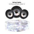 thumbnail image 3 of 32.81ft/10m 100 LEDs Sound Activated Music String Lights 5V USB Powered 12 Lighting Modes with, 3 of 8