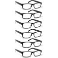 thumbnail image 1 of BLEBCOOL Lot de 6 Lunettes de Lecture pour Hommes Femmes Blocage de Lumière Bleue Charnière à Ressort Lecteur, 1 of 7