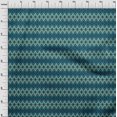 thumbnail image 4 of oneOone Velvet Blue2 Fabric Asian Ikat Sewing Craft Projects Fabric Prints By Yard 58 Inch Wide, 4 of 4