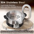 thumbnail image 3 of TOPWIT 4.5L Hot Pot Electric, Stainless Steel Ele, 3 of 9