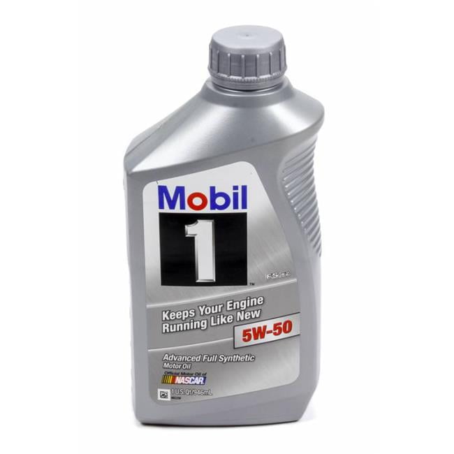Mobil 1 MOB122075-1 5w50 Synthetic Oil 1 Qt. FS X2 - Walmart.ca