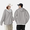 thumbnail image 4 of Lsque Gary Pattern UPF 50+ Lightweight Sun Protection Men's Women's Long Sleeve Shirt, Hoodie Performance -Medium, 4 of 7