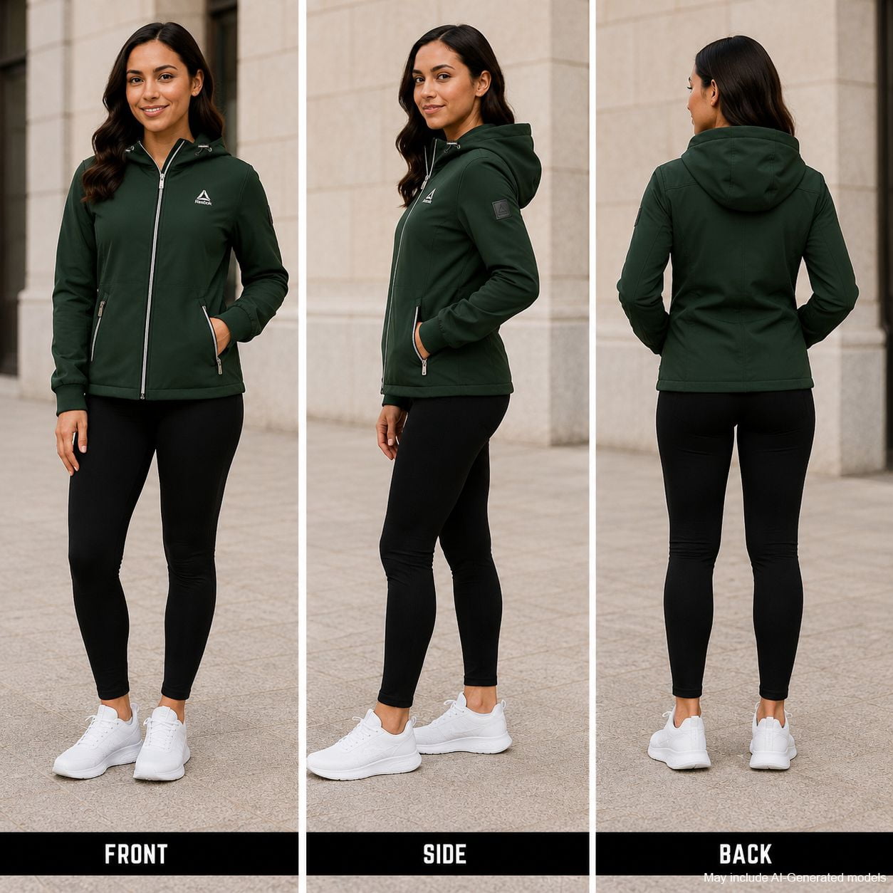 Reebok Women's Hooded Softshell Jacket, Sizes XS-XXL