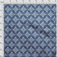 thumbnail image 4 of oneOone Cotton Poplin Royal Blue Fabric Block Sewing Craft Projects Fabric Prints By Yard 42 Inch Wide, 4 of 5