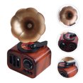 thumbnail image 3 of Music Box Gramophone Housewarming Plastic Domestic Gramophone Desktop Decoration, 3 of 8