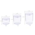 thumbnail image 5 of Clear Plastic Containers, Airtight Food Storage Containers with Lids Cereal Containers Kitchen Pantry Storage Container Rice, Pasta, Flour and Containers Clearance, 5 of 5