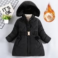 thumbnail image 2 of Kcodviy Girl's Padded Jacket in Girls Light Jacket The Long Plus Thickening Light Girls Jacket foreign Style Female Down Kids Fall Jacket Girls Padded Jacket Winter, 2 of 5
