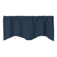 thumbnail image 3 of veasfak Curtain Valance Kitchen Cafe Curtains Kitchen Curtain Panel Easter Dark Blue, 3 of 7