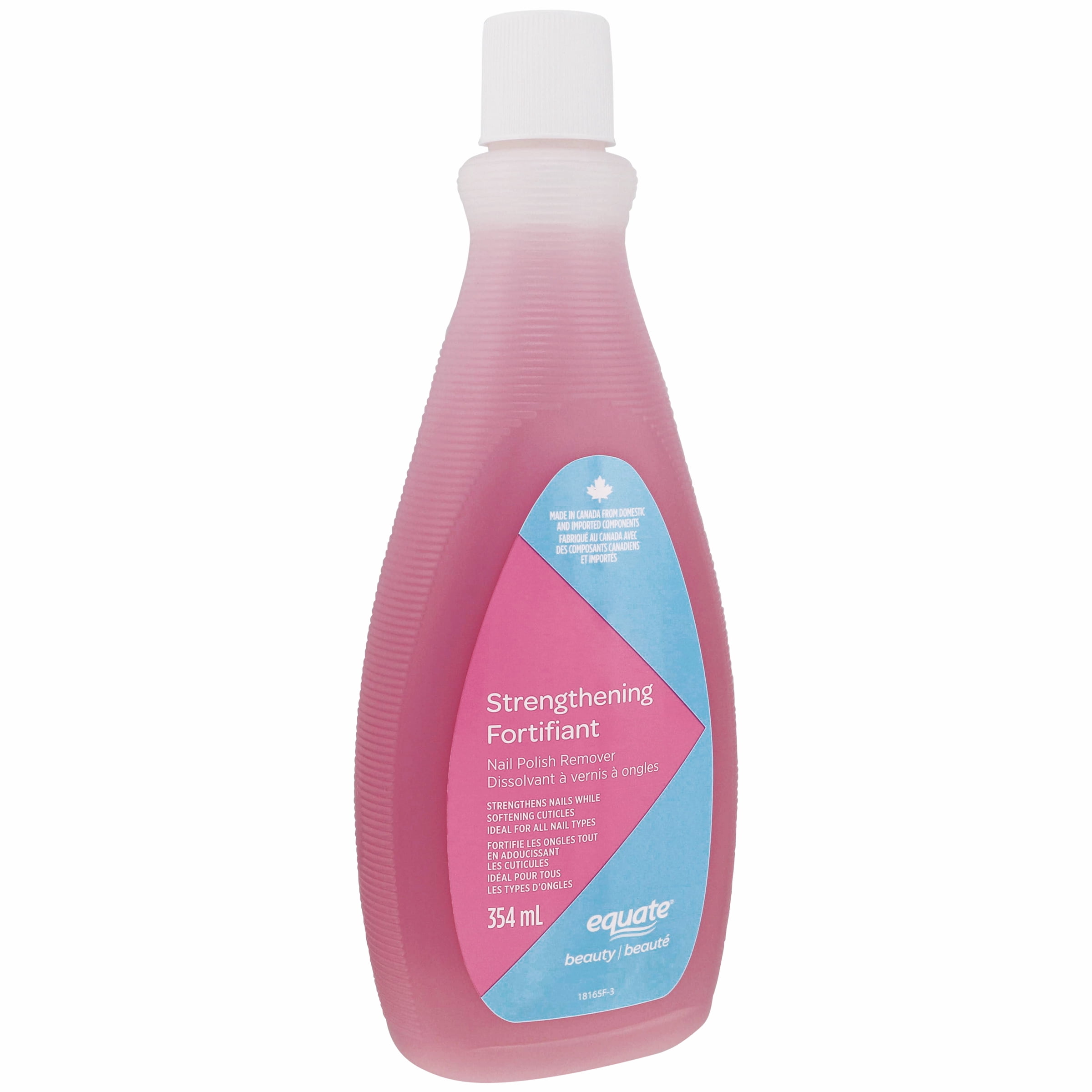 Equate Beauté Dissolvant à Vernis à Ongles Fortifiant