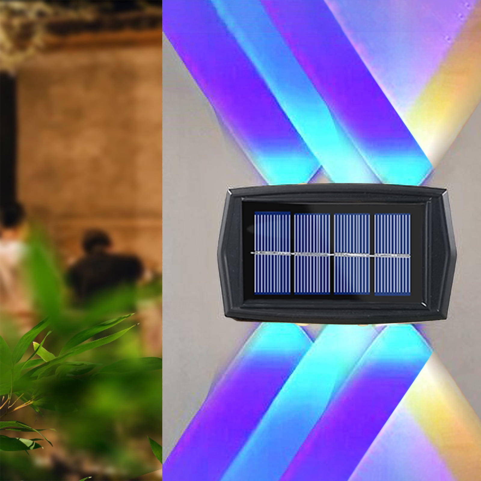 Aidoshy LED Outdoor Solar Lights, Land-scape Spotlights, Garden Lights, Wireless Solar Powered Outdoor Lights/Lighting For Yard, Walkway,Solar Street Lights Outdoor