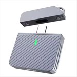 2230 M.2 Attache directe NVMe SSD Pièce jointe USB 3.2 10Gbps en ligne en aluminium en état solide avec boîtier de protection aimant,1 * Lecteur d'état solide