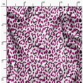 thumbnail image 2 of Soimoi Poly Georgette Fabric Leopard Animal Skin Print Fabric by The Yard 42 Inch Wide, 2 of 6