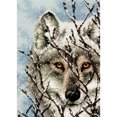 thumbnail image 2 of Wolf Counted Cross Stitch Kit by Dimensions, 2 of 2