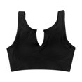 thumbnail image 3 of AherBiu Workout Tops for Women Crop Tank Tops Ribbed Wireless Stretchy Yoga Cami Sports Bras Bralettes, 3 of 4