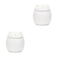 thumbnail image 3 of Transemion Portable Moisture-proof Ceramic Tea Jar Large Capacity And Cute Sturdy And Durable Ceramics Cat Form Ceramic Tea Jars white 150ml 2Set, 3 of 6